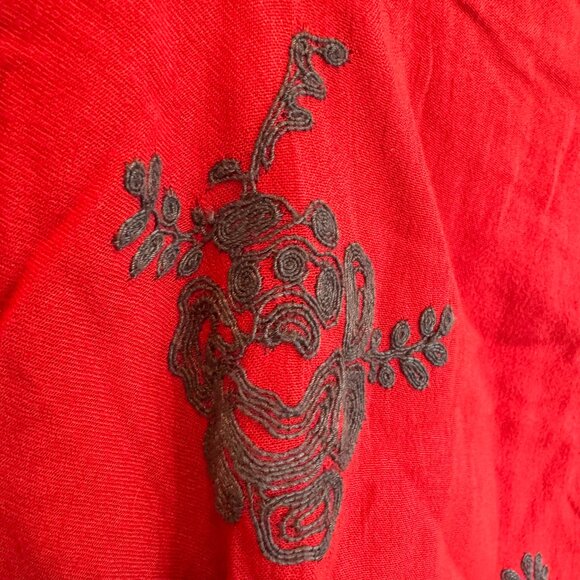 Free People - Embroidered Austin Mini Dress; Size S - Picture 4 of 7